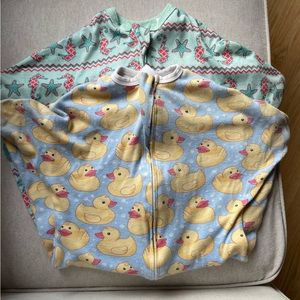 Reposhing sleeping baby zipadee zips small 3-6 months